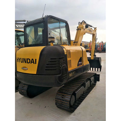 Usata HYUNDAI 60 Excavator Machine Peso 10000 KG e basse ore di lavoro 2001-4000