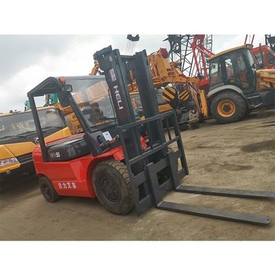 Usato LONGHUA HELI50 5 t 3000 lb cpqd30 Forchetta Lunghezza di routine Indoor Dual Fuel Gasoline Gas Engine