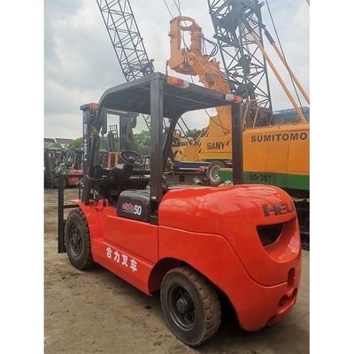 Usato LONGHUA HELI50 5 t 3000 lb cpqd30 Forchetta Lunghezza di routine Indoor Dual Fuel Gasoline Gas Engine