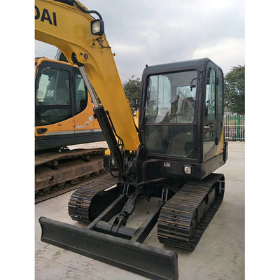 Usata HYUNDAI 60 Excavator Machine Peso 10000 KG e basse ore di lavoro 2001-4000