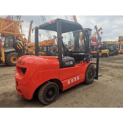Usato LONGHUA HELI50 5 t 3000 lb cpqd30 Forchetta Lunghezza di routine Indoor Dual Fuel Gasoline Gas Engine