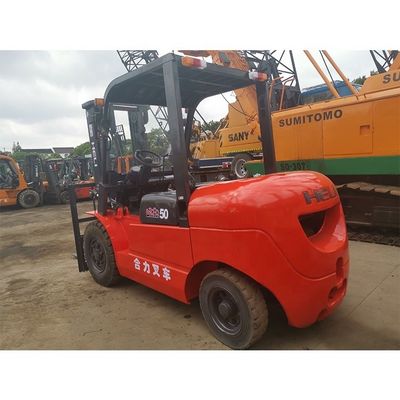 Usato LONGHUA HELI50 5 t 3000 lb cpqd30 Forchetta Lunghezza di routine Indoor Dual Fuel Gasoline Gas Engine
