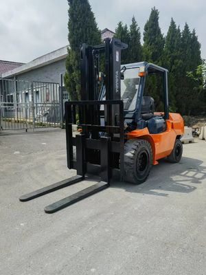 Potente motore diesel 5 tonnellate Toyota carrello elevatore usato 3 tonnellate 3,5 tonnellate carrello elevatore