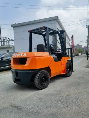 Potente motore diesel 5 tonnellate Toyota carrello elevatore usato 3 tonnellate 3,5 tonnellate carrello elevatore