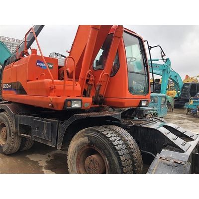2020 Used Doosan DH210W-7 Escavatori Escavatori a ruote dalla Corea Motore originale Doosan