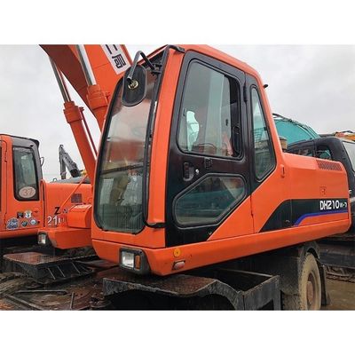 2020 Used Doosan DH210W-7 Escavatori Escavatori a ruote dalla Corea Motore originale Doosan