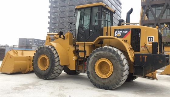 Good condition CAT 966H Used wheel loader con motore originale e orari negoziabili