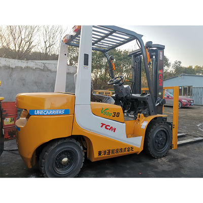 Larghezza di forcella di routine TCM 3 tonnellate 3.5 tonnellate carrello elevatore diesel con motore ISUZU YANMAR MISUBISHI