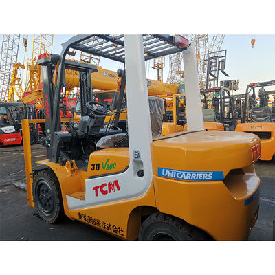 Larghezza di forcella di routine TCM 3 tonnellate 3.5 tonnellate carrello elevatore diesel con motore ISUZU YANMAR MISUBISHI