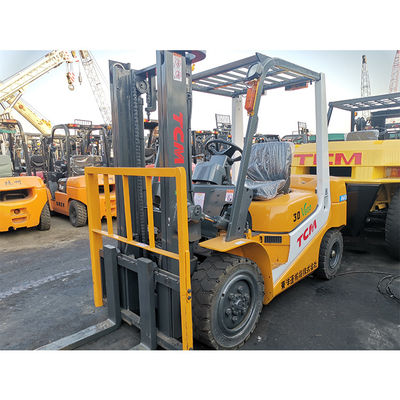 Larghezza di forcella di routine TCM 3 tonnellate 3.5 tonnellate carrello elevatore diesel con motore ISUZU YANMAR MISUBISHI
