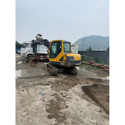 Escavatore Volvo Ec55b di eccellenti prestazioni importato dalla Svezia Peso di esercizio 6 TON