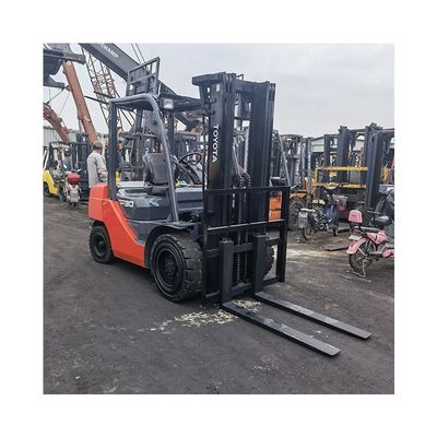 Fabbricazione di carrelli elevatori diesel da 3,5 tonnellate con carrello a palette semilift e larghezza di forcella di routine