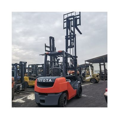 Fabbricazione di carrelli elevatori diesel da 3,5 tonnellate con carrello a palette semilift e larghezza di forcella di routine