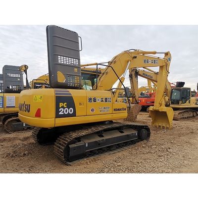 20 tonnellate usato Komatsu Pc200 escavatore-escavatore second hand 2001-4000 ore