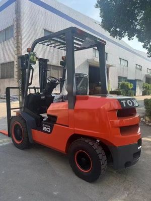 3 tonnellate 3000 kg Toyota Forklift usato FDZN30 con motore giapponese ISUZU in buone condizioni
