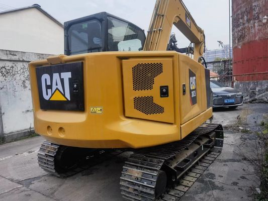 Escavatore usato CAT 307.5 con valvola idraulica originale e binari in gomma provenienti dal Giappone