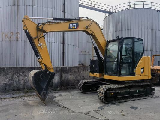 Escavatore usato CAT 307.5 con valvola idraulica originale e binari in gomma provenienti dal Giappone