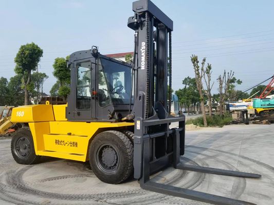 Komatsu FD160 di seconda mano con fonte di alimentazione del motore diesel e lunghezza della forcella di 1150 mm