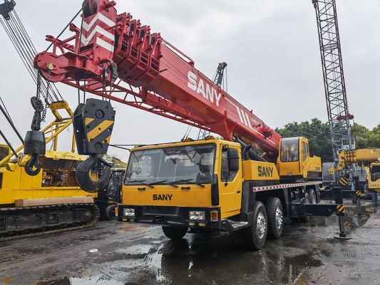 Sany QY50 originale da 50 tonnellate, gru per camion di seconda mano da 57 metri, macchine mobili per la costruzione