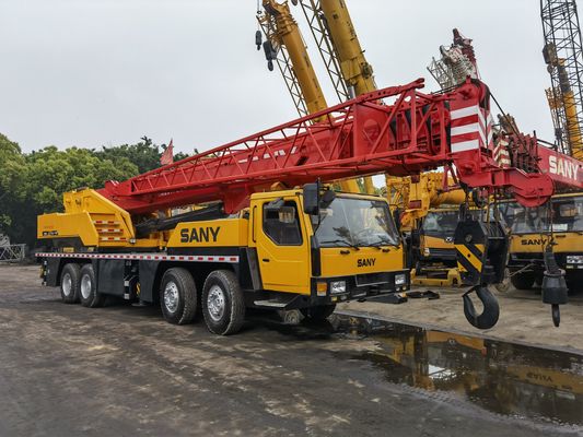 Sany QY50 originale da 50 tonnellate, gru per camion di seconda mano da 57 metri, macchine mobili per la costruzione