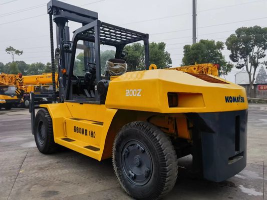 Komatsu 100% Giappone Originale FD200 20 tonnellate carrello elevatore di seconda mano con larghezza di 550 mm