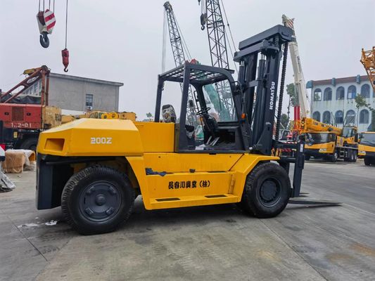 Komatsu 100% Giappone Originale FD200 20 tonnellate carrello elevatore di seconda mano con larghezza di 550 mm
