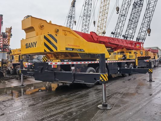 Sany QY50 originale da 50 tonnellate, gru per camion di seconda mano da 57 metri, macchine mobili per la costruzione