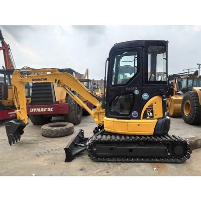 Escavatore a trascinatore Komatsu PC50 originale 6TON per progetti di costruzione in Giappone