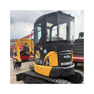 Escavatore a trascinatore Komatsu PC50 originale 6TON per progetti di costruzione in Giappone