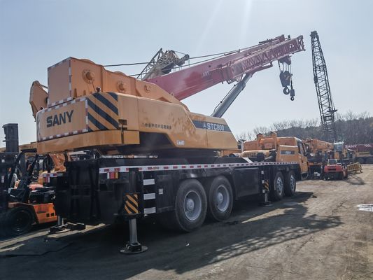 SANY STC800 80 tonnellate gru mobili per auto macchina di costruzione usata gru mobile per tutti i terreni