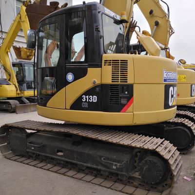 13 tonnellate di seconda mano Caterpillar 313D Digger Used Cat 312D 313D Crawler Excavator a Shanghai