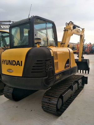 Hyundai 60-7 Crawler Excavator Macchine da costruzione usate con orario di lavoro ridotto