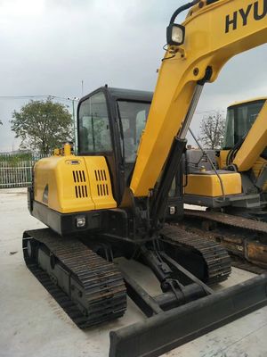 Hyundai 60-7 Crawler Excavator Macchine da costruzione usate con orario di lavoro ridotto