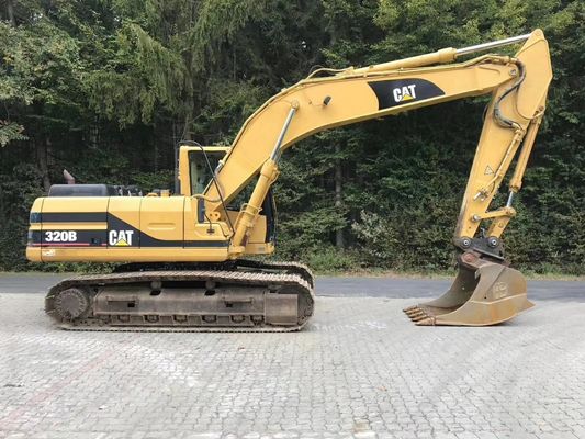 Utilizzo di seconda mano CAT 320 320B Crawler Caterpillar Excavator 1M3 Bucket Capacity Diagnostic Tools