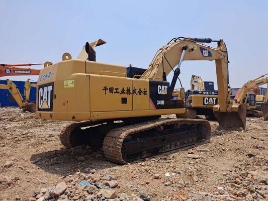 Lavorazione a bassa intensità CAT 349D Escavatore idraulico a trascinatore 49TON con motore originale