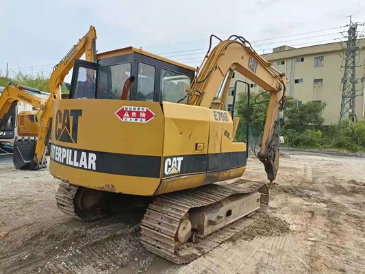 Escavatore usato CAT E70B 7TON Peso operativo a Shanghai adatto a qualsiasi terreno
