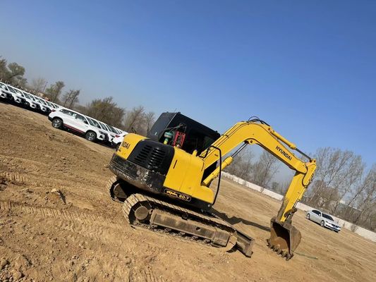 Buona condizione Hyundai 80 usato escavatore con cilindro idraulico originale