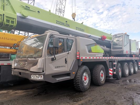 ZTC1500V QY150V 150 tonnellate Zoomlion Used Mobile Crane Truck con 2001-4000 ore di lavoro