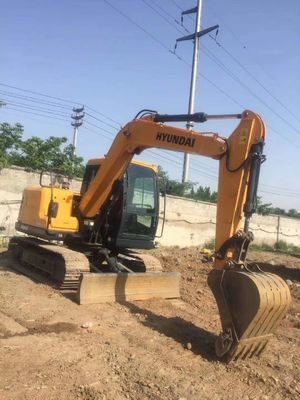 4m3 Capacità del secchio Boutique HYUNDAI 75 Escavatore a trascinatore Macchine da costruzione usate