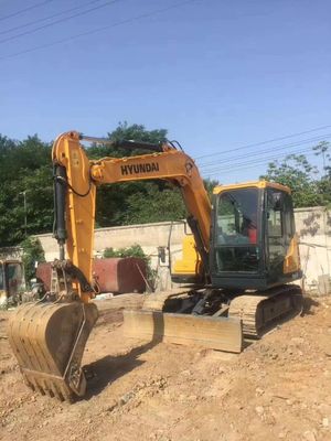 4m3 Capacità del secchio Boutique HYUNDAI 75 Escavatore a trascinatore Macchine da costruzione usate