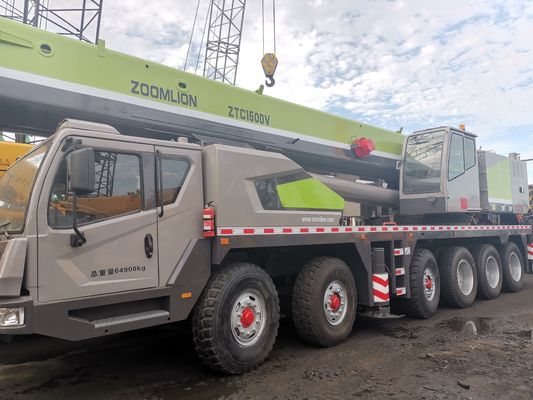 Prodotto ZTC1500 150 tonnellate di rimorchio pesante Telescopic camion gru con Max. Altezza di sollevamento 42m