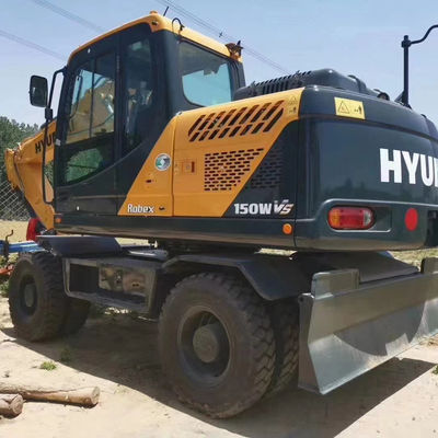Hyundai 150W R150 R150-9 Escavatori originali 15TON con cilindro idraulico originale