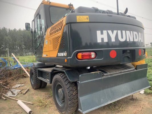 Hyundai 150W R150 R150-9 Escavatori originali 15TON con cilindro idraulico originale