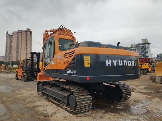Escavatori Hyundai 220-9s usati con 0-2000 ore di lavoro a Onghua in Corea del Sud