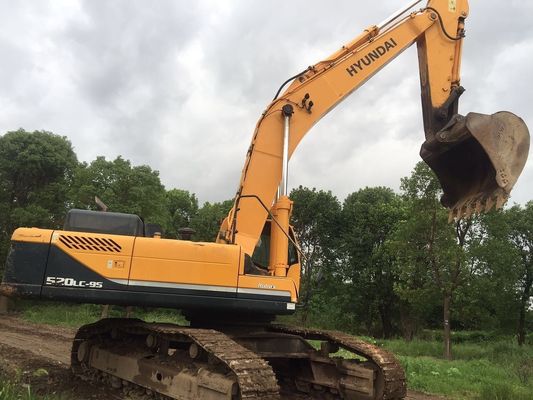 Peso di esercizio 52 TON Hyundai 520-9 Escavatore a trascinatore con cilindro idraulico originale