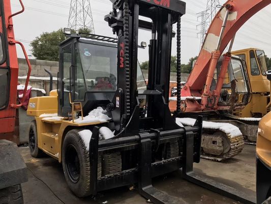 Camione elevatore a forchetta diesel da 16 tonnellate e 20 tonnellate in buone condizioni e di TCM per larghezza di forchetta di routine