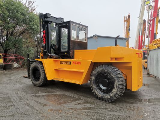 Popolare versatile 20t 10000kg carrello elevatore con riscaldatore AC e larghezza di forcella di routine