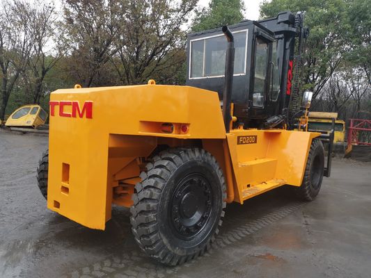 TCM 20 tonnellate Forklift diesel FD200 FD250 per contenitori pesanti in buone condizioni