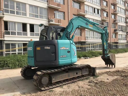 Condizione originale Kobelco SK70SR 7 tonnellate usato escavatore a trascinatore Buone condizioni di funzionamento