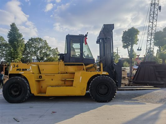 TCM FD250 giapponese da 25 tonnellate, carrello diesel usato per la movimentazione dei materiali